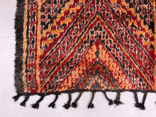 Load image into Gallery viewer, Vintage Boujad rug 7x12  - V457, Rugs, The Wool Rugs, The Wool Rugs, 