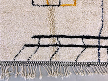Load image into Gallery viewer, Beni ourain rug 5x8 - B536, Rugs, The Wool Rugs, The Wool Rugs, 