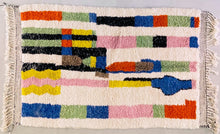 Load image into Gallery viewer, Beni ourain rug 5x8 - B538, Rugs, The Wool Rugs, The Wool Rugs, 