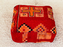 Load image into Gallery viewer, Moroccan floor cushion - S1167, Floor Cushions, The Wool Rugs, The Wool Rugs, 
