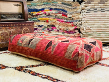 Load image into Gallery viewer, Moroccan floor pillow cover -S1695, Floor Cushions, The Wool Rugs, The Wool Rugs, 
