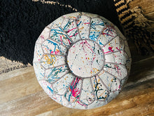 Load image into Gallery viewer, Moroccan Ottoman Leather Pouf (Unstuffed) - 70% off at The Wool Rugs, Leather pouf, The Wool Rugs, The Wool Rugs, 
