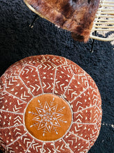 Load image into Gallery viewer, Unstuffed Moroccan Leather Pouf - 70% off only at The Wool Rugs, Leather pouf, The Wool Rugs, The Wool Rugs, 
