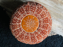 Load image into Gallery viewer, Unstuffed Moroccan Leather Pouf - 70% off only at The Wool Rugs, Leather pouf, The Wool Rugs, The Wool Rugs, 
