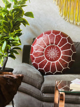 Load image into Gallery viewer, The Wool Rugs offers a 70% discount on Unstuffed Moroccan Leather Pouf, Leather pouf, The Wool Rugs, The Wool Rugs, 
