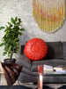 70% off on Moroccan Leather Pouf (Unstuffed) - The Wool Rugs