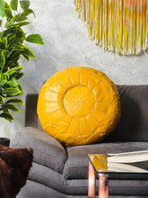 Load image into Gallery viewer, The Wool Rugs slashes the price of Moroccan Ottoman Leather Pouf (Unstuffed) by 70%, Leather pouf, The Wool Rugs, The Wool Rugs, 
