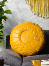 Load image into Gallery viewer, The Wool Rugs slashes the price of Moroccan Ottoman Leather Pouf (Unstuffed) by 70%, Leather pouf, The Wool Rugs, The Wool Rugs, 
