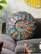 Load image into Gallery viewer, Don&#39;t miss The Wool Rugs&#39; 70% off deal on Moroccan Ottoman Leather Pouf (Unstuffed), Leather pouf, The Wool Rugs, The Wool Rugs, 
