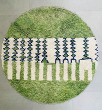 Load image into Gallery viewer, Round rug R30-T33, Rugs, The Wool Rugs, The Wool Rugs, 