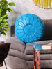 Get a 70% discount on Moroccan Ottoman Leather Pouf (Unstuffed) - The Wool Rugs
