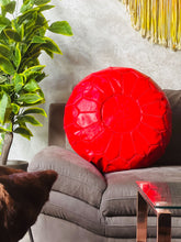 Load image into Gallery viewer, The Wool Rugs&#39; 70% off offer on Unstuffed Moroccan Ottoman Leather Pouf, Leather pouf, The Wool Rugs, The Wool Rugs, 
