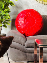 Load image into Gallery viewer, The Wool Rugs&#39; 70% off offer on Unstuffed Moroccan Ottoman Leather Pouf, Leather pouf, The Wool Rugs, The Wool Rugs, 
