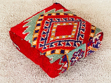 Load image into Gallery viewer, Moroccan floor cushion - S1430, Floor Cushions, The Wool Rugs, The Wool Rugs, 