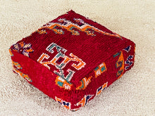 Load image into Gallery viewer, Moroccan floor pillow cover - S708, Floor Cushions, The Wool Rugs, The Wool Rugs, 

