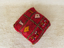 Load image into Gallery viewer, Moroccan floor pillow cover - S256, Floor Cushions, The Wool Rugs, The Wool Rugs, 