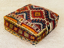 Load image into Gallery viewer, Moroccan floor pillow cover - S257, Floor Cushions, The Wool Rugs, The Wool Rugs, 