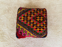 Load image into Gallery viewer, Moroccan floor pillow cover - S728, Floor Cushions, The Wool Rugs, The Wool Rugs, 