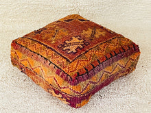 Load image into Gallery viewer, Moroccan floor pillow cover - S267, Floor Cushions, The Wool Rugs, The Wool Rugs, 