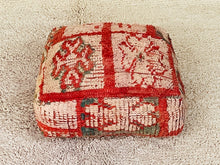 Load image into Gallery viewer, Moroccan floor pillow cover - S750, Floor Cushions, The Wool Rugs, The Wool Rugs, 