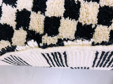 Load image into Gallery viewer, Checkered Rug 6x10 - CH47, Checkered rug, The Wool Rugs, The Wool Rugs, 
