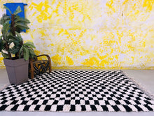 Load image into Gallery viewer, Checkered Rug 6x10 - CH47, Checkered rug, The Wool Rugs, The Wool Rugs, 