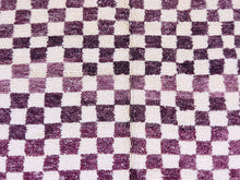 Load image into Gallery viewer, Checkered Beni ourain rug 6x9 - CH40, Checkered rug, The Wool Rugs, The Wool Rugs, 