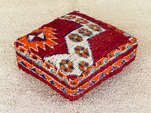 Load image into Gallery viewer, Moroccan floor pillow cover - S761, Floor Cushions, The Wool Rugs, The Wool Rugs, 
