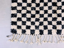 Load image into Gallery viewer, Checkerd beni ourain rug 5x8 - CH89, Rugs, The Wool Rugs, The Wool Rugs, 
