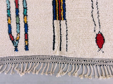 Load image into Gallery viewer, Beni ourain rug 4x7 - B765, Rugs, The Wool Rugs, The Wool Rugs, 