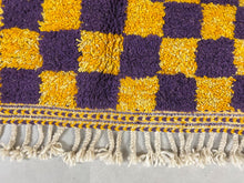 Load image into Gallery viewer, Checkered Rug 5x8 - CH44, Checkered rug, The Wool Rugs, The Wool Rugs, 
