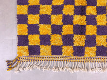 Load image into Gallery viewer, Checkered Rug 5x8 - CH44, Checkered rug, The Wool Rugs, The Wool Rugs, 