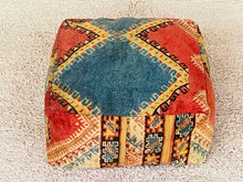 Load image into Gallery viewer, Moroccan floor cushion - S1342, Floor Cushions, The Wool Rugs, The Wool Rugs, 
