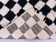 Load image into Gallery viewer, Checkered Beni Ourain rug 5x6 - CH81, Rugs, The Wool Rugs, The Wool Rugs, 
