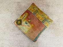Load image into Gallery viewer, Moroccan floor cushion - S1355, Floor Cushions, The Wool Rugs, The Wool Rugs, 
