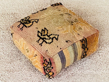 Load image into Gallery viewer, Moroccan floor cushion - S1356, Floor Cushions, The Wool Rugs, The Wool Rugs, 
