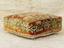 Load image into Gallery viewer, Moroccan floor pillow cover - S402, Floor Cushions, The Wool Rugs, The Wool Rugs, 
