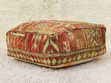 Load image into Gallery viewer, Moroccan floor cushion - S1364, Floor Cushions, The Wool Rugs, The Wool Rugs, 
