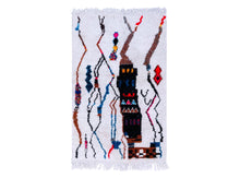 Load image into Gallery viewer, Beni ourain rug 3x5 - B25