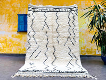 Load image into Gallery viewer, Beni ourain rug 5x8 - B138, Beni ourain, The Wool Rugs, The Wool Rugs, 