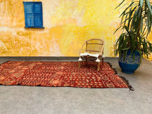 Load image into Gallery viewer, Vintage Boujad rug 5x10 - BO196, Vintage, The Wool Rugs, The Wool Rugs, 
