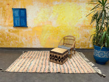 Load image into Gallery viewer, Beni ourain rug 5x7 - B104, Beni ourain, The Wool Rugs, The Wool Rugs, 