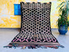 Vintage Moroccan rug 5x10 - V122