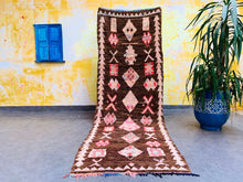 Load image into Gallery viewer, Moroccan Runner Rug 3x10 - M12, Runner, The Wool Rugs, The Wool Rugs, 
