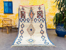 Load image into Gallery viewer, Boujad rug 3x6 - BO17, Boujad rugs, The Wool Rugs, The Wool Rugs, 