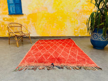 Load image into Gallery viewer, Vintage Moroccan rug 4x7 - V205, Vintage, The Wool Rugs, The Wool Rugs, 