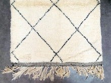 Load image into Gallery viewer, Beni ourain rug 4x5 - B27, Beni ourain, The Wool Rugs, The Wool Rugs, 