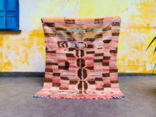 Load image into Gallery viewer, Boujad rug 4x5 - BO10, Boujad rugs, The Wool Rugs, The Wool Rugs, 