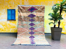 Load image into Gallery viewer, Boujad rug 4x8 - BO46, Boujad rugs, The Wool Rugs, The Wool Rugs, 
