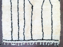 Load image into Gallery viewer, Beni ourain rug 5x8 - B141, Beni ourain, The Wool Rugs, The Wool Rugs, 